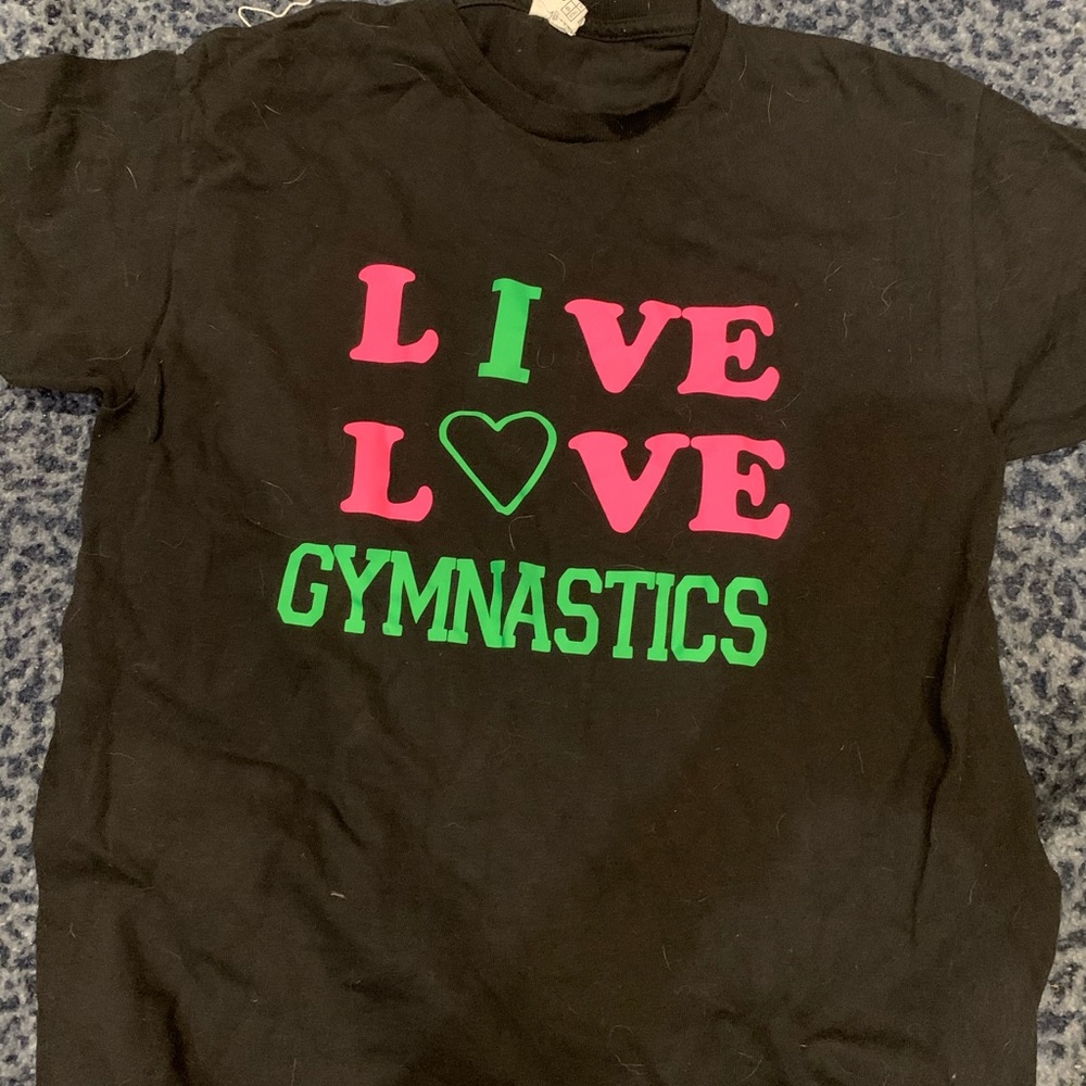 LIVE LOVE GYMNASTICS Tee